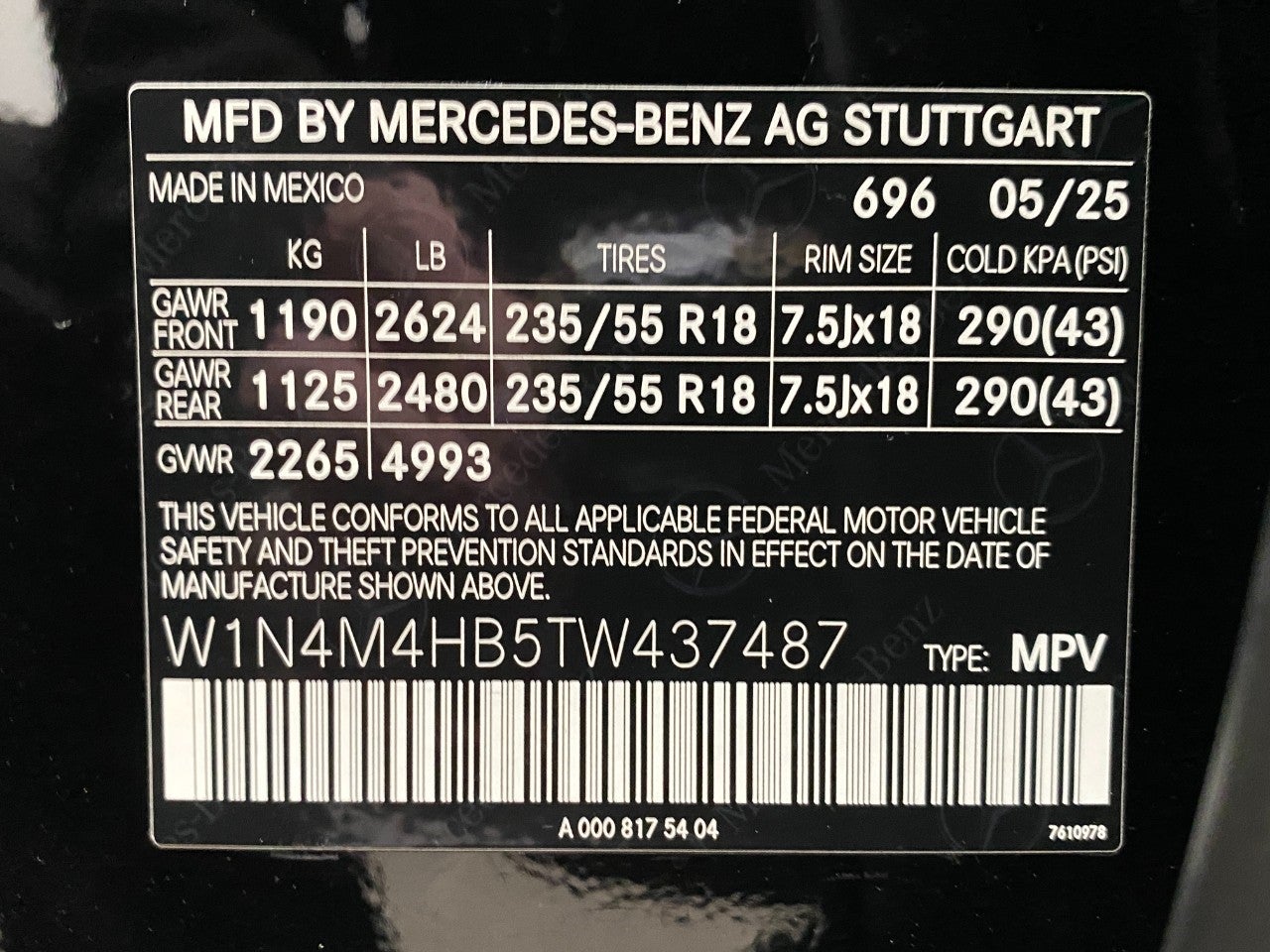 2026 Mercedes-Benz GLB GLB 250 4MATIC® SUV