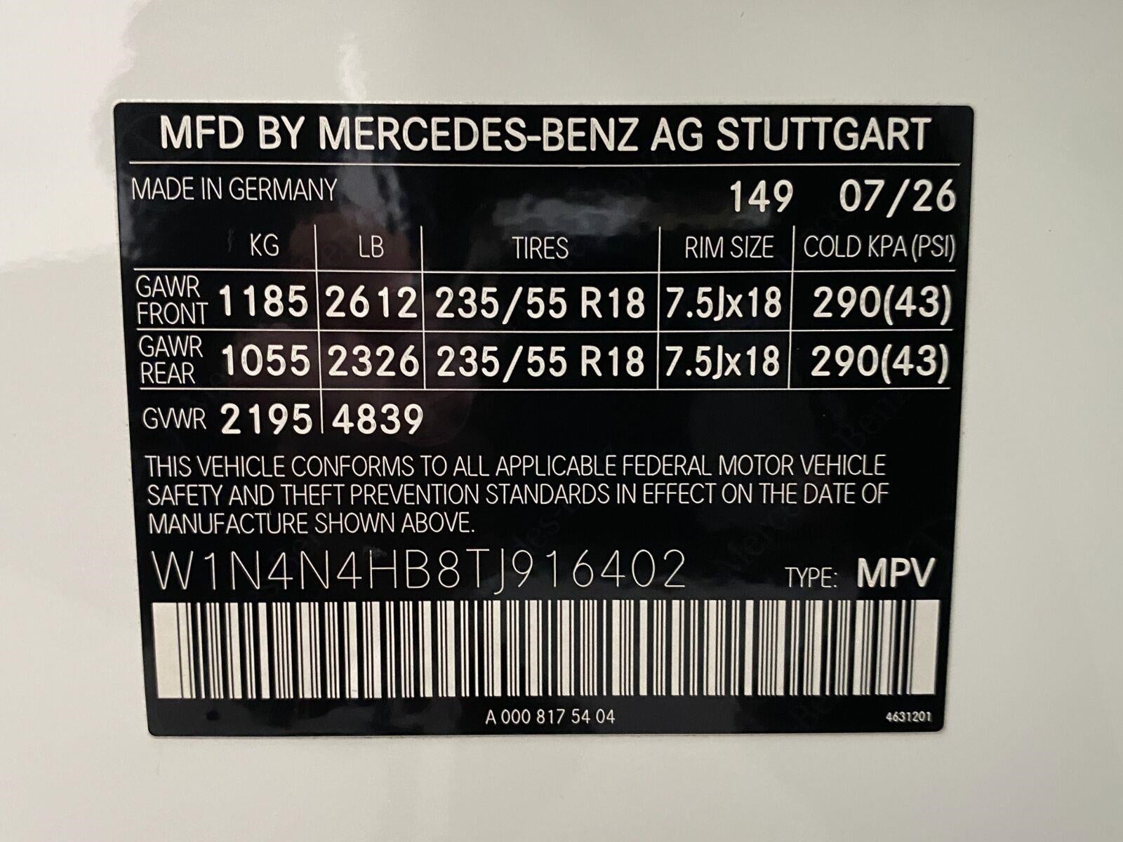 2026 Mercedes-Benz GLA GLA 250 4MATIC® SUV