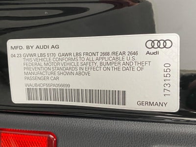 2023 Audi S5 Sportback Prestige 3.0 TFSI quattro