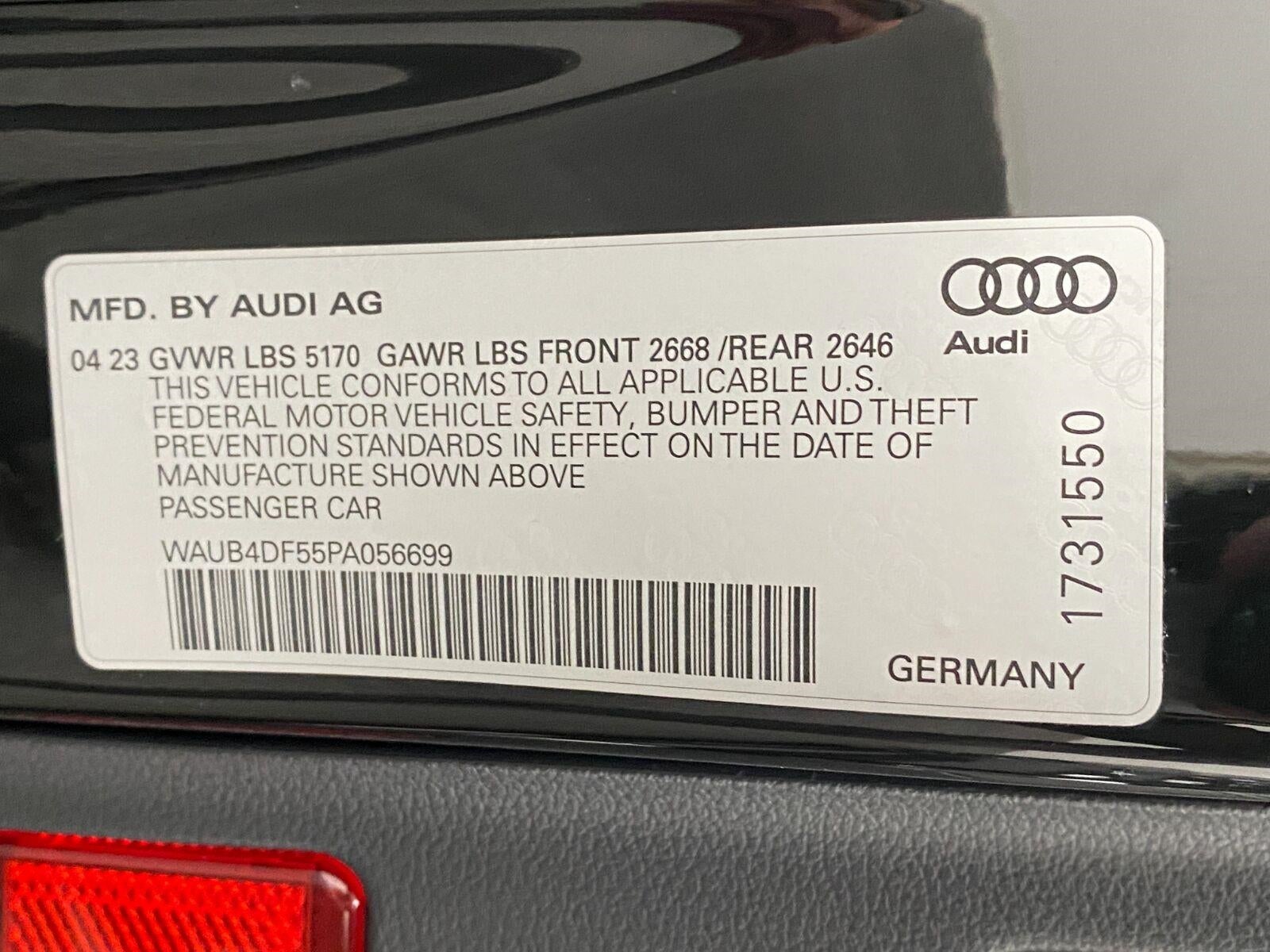 2023 Audi S5 Sportback Prestige 3.0 TFSI quattro