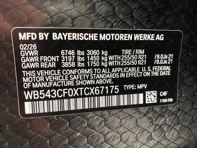 2026 BMW iX xDrive45 Sports Activity Vehicle