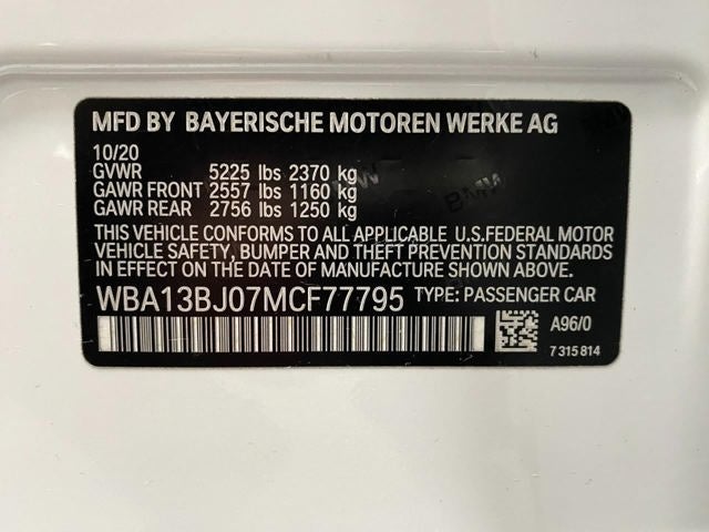 2021 BMW 530i xDrive 530i xDrive Sedan
