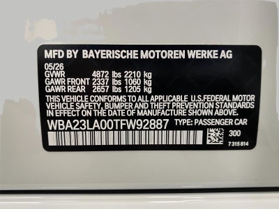 2026 BMW 330i 330i xDrive Sedan