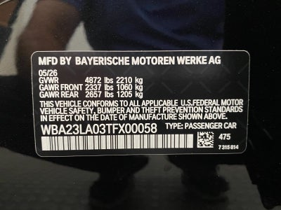 2026 BMW 330i 330i xDrive Sedan