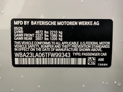2026 BMW 330i 330i xDrive Sedan