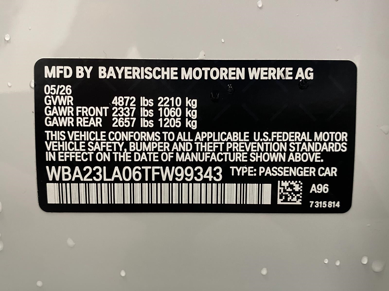 2026 BMW 330i 330i xDrive Sedan