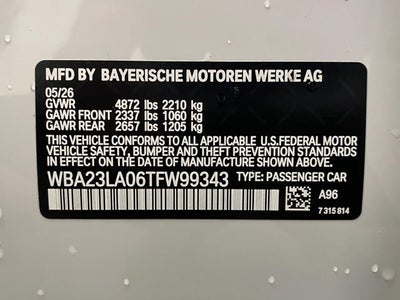 2026 BMW 330i 330i xDrive Sedan