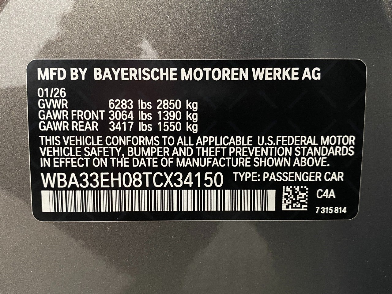 2026 BMW 740i 740i xDrive Sedan
