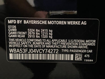 2027 BMW 530i 530i xDrive Sedan