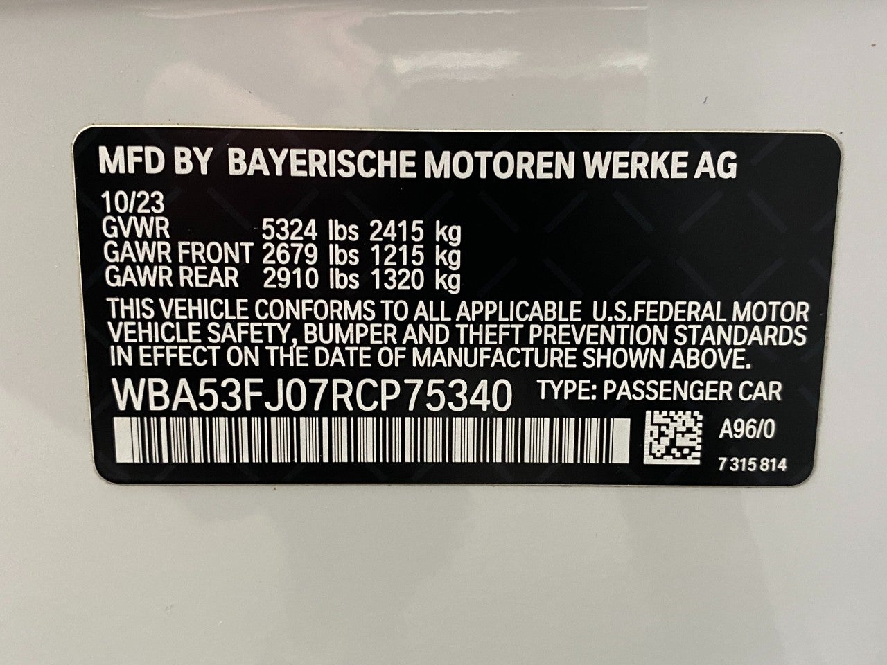 2024 BMW 530i xDrive 530i xDrive Sedan