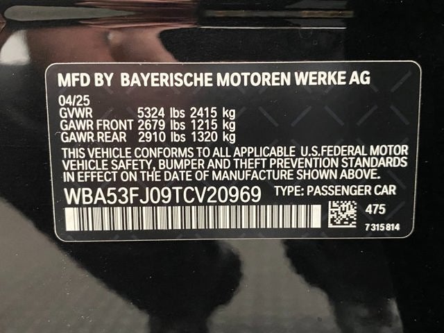2026 BMW 530i 530i xDrive Sedan