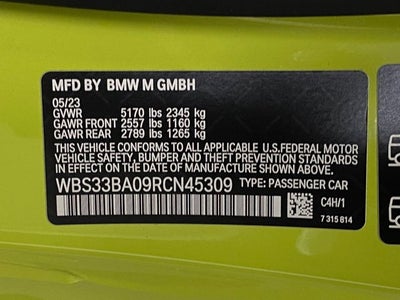 2024 BMW M4 Competition xDrive Convertible