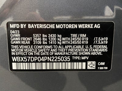 2023 BMW X3 xDrive30i Sports Activity Vehicle
