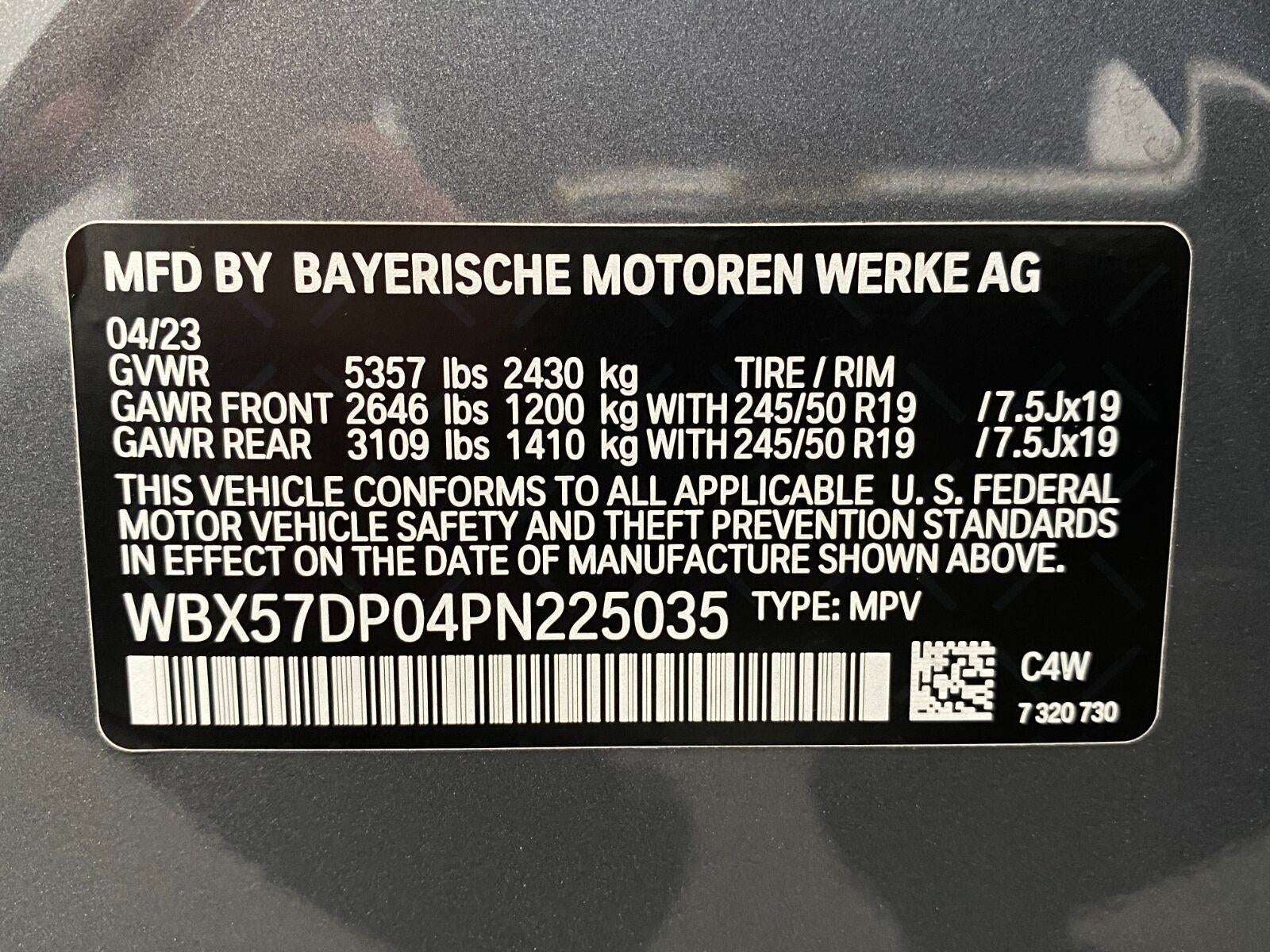 2023 BMW X3 xDrive30i Sports Activity Vehicle