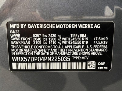 2023 BMW X3 xDrive30i Sports Activity Vehicle