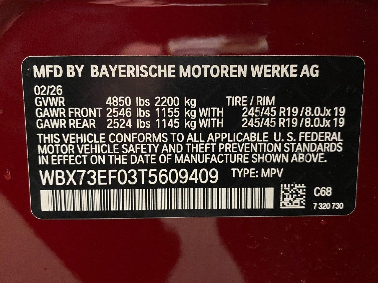 2026 BMW X1 xDrive28i Sports Activity Vehicle