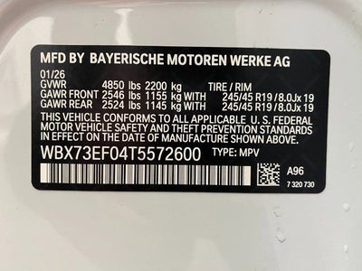 2026 BMW X1 xDrive28i Sports Activity Vehicle