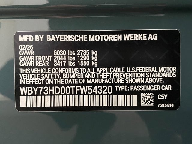 2026 BMW i4 M60 Gran Coupe