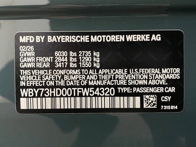 2026 BMW i4 M60 Gran Coupe