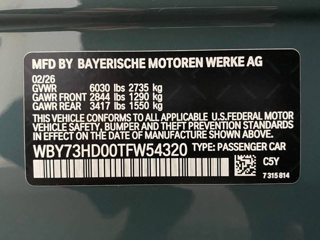 2026 BMW i4 M60 Gran Coupe