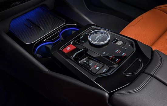 The M-specific center console. | Enterprise BMW in Appleton WI