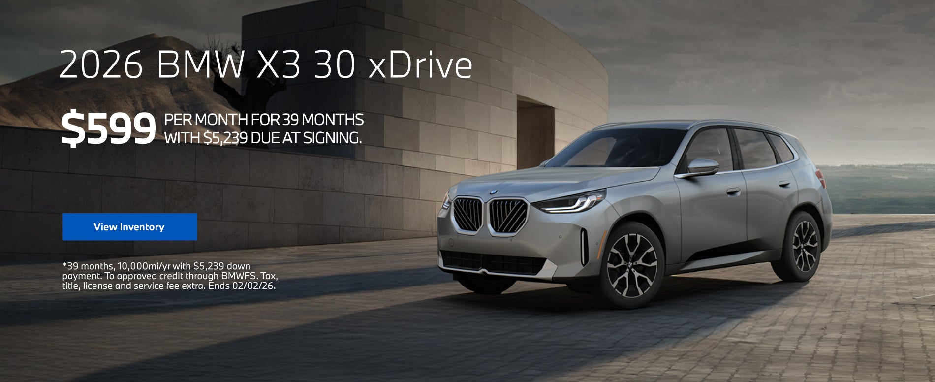 2026 BMW X3 30 xDrive