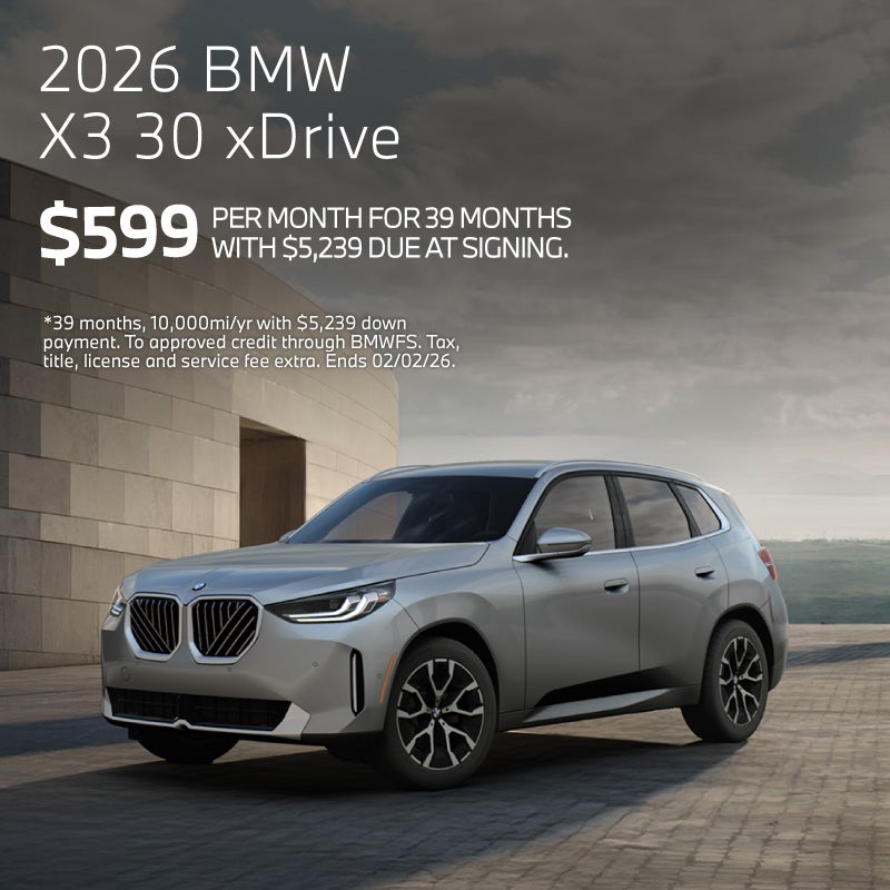 2026 BMW X3 30 xDrive