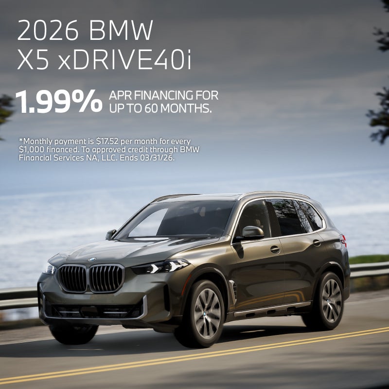 2026 BMW X5 xDrive40i