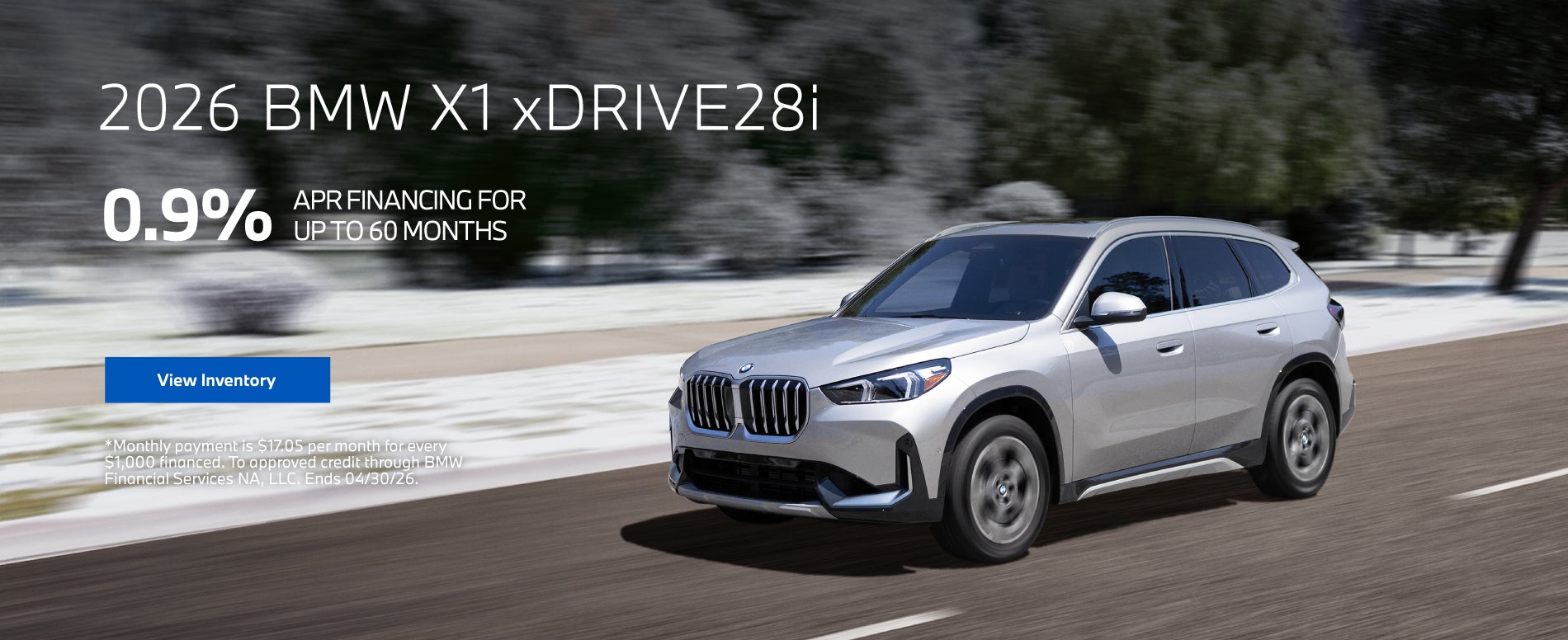 2026 BMW X1 xDrive28i