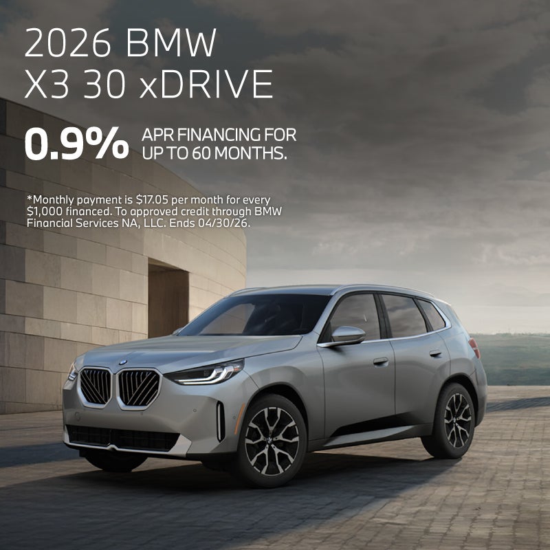 2026 BMW X3 xDrive