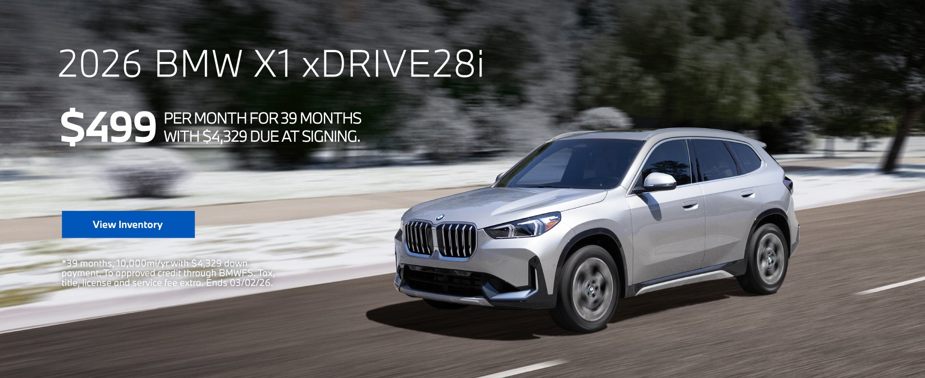 2026 BMW X1 xDrive28i