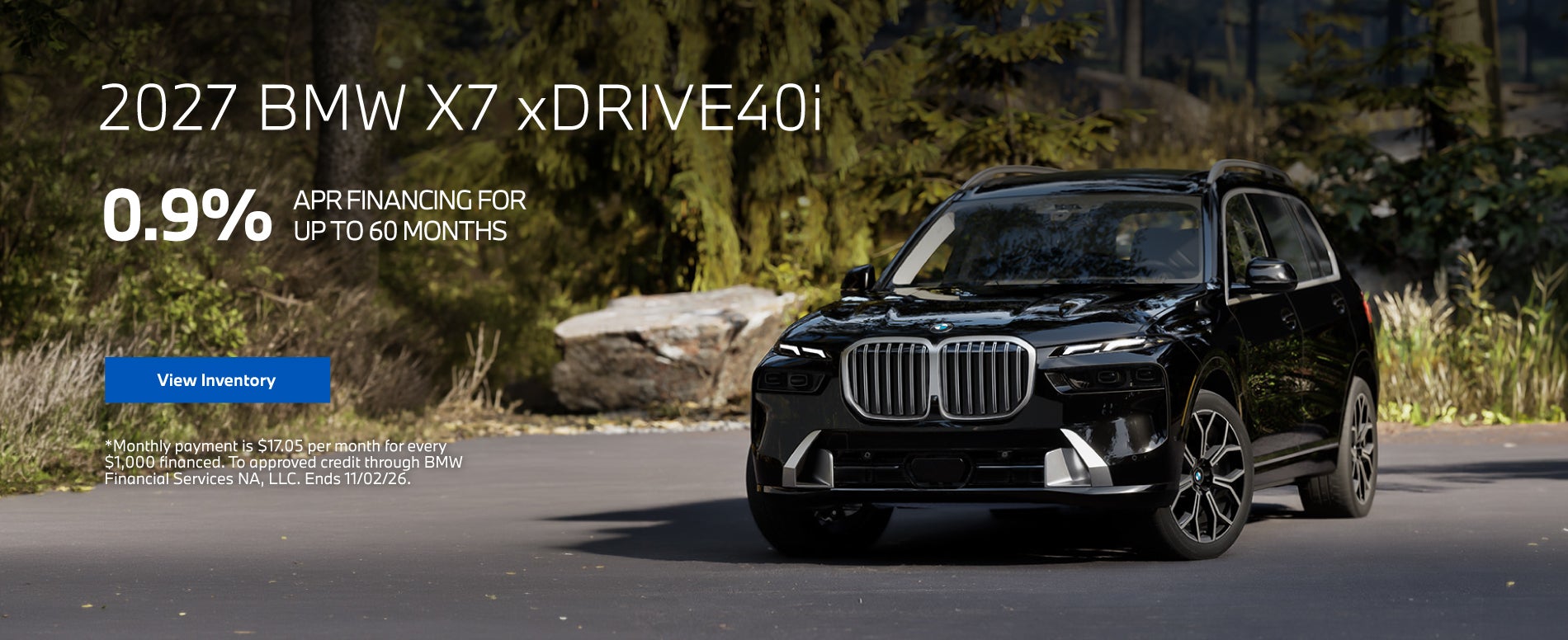 2027 BMW X7 xDrive40i